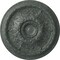 Ekena Millwork Stockport Ceiling Medallion (Fits Canopies up to 6 1/4"), 28"OD x 2 3/4"P, Athenian Green Crackle CM28STAGC - alternate 1